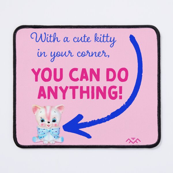 Item preview, Cute Kitty in Your Corner designed and sold by 1Felinophile.
