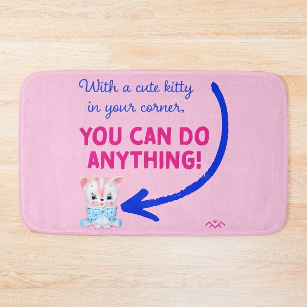 Item preview, Cute Kitty in Your Corner designed and sold by 1Felinophile.