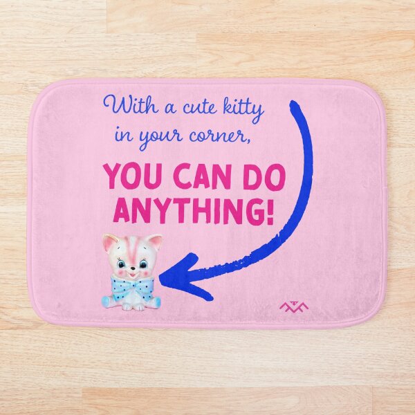Item preview, Cute Kitty in Your Corner designed and sold by 1Felinophile.
