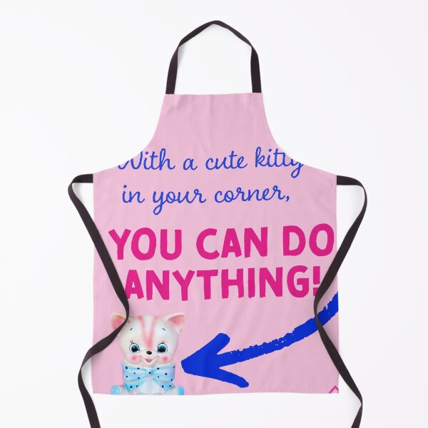 Item preview, Cute Kitty in Your Corner designed and sold by 1Felinophile.
