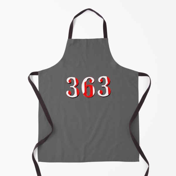 Item preview, number three hundred and sixty three digit 363 order sequence team member age designed and sold by 4rpixs.