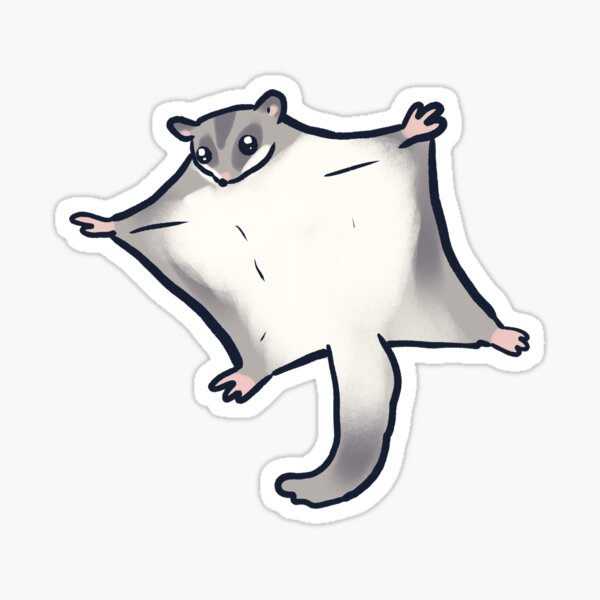Item preview, Sugar Gliders illustration  designed and sold by Mayarart.