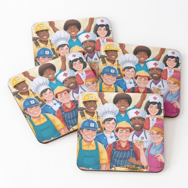 Item preview, Happy Labor Day: Together in Work and Play 4 designed and sold by Jonathan  Gillette.