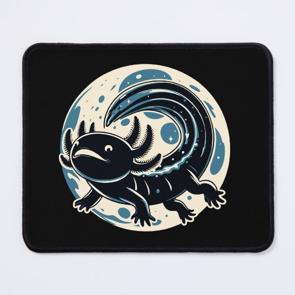 Item preview, Cosmic Black Axolotl designed and sold by Designowner.