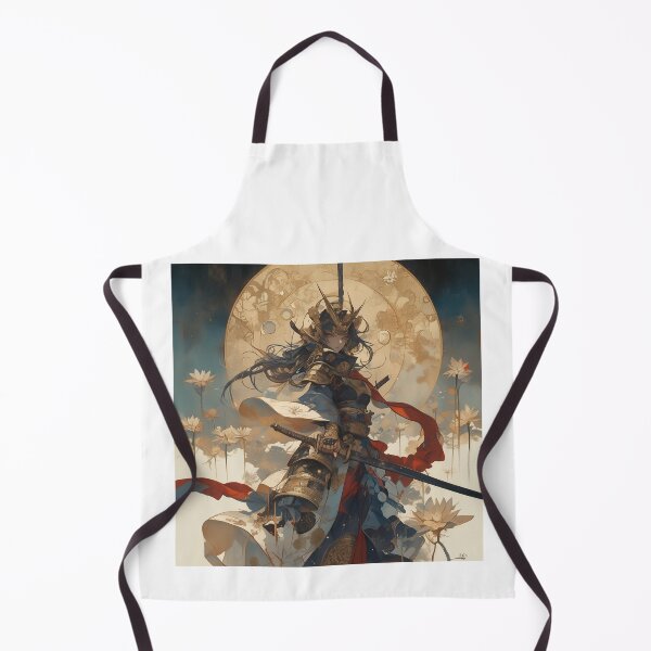 Item preview, Samurai Warrior Under a Golden Moon designed and sold by palmyst.