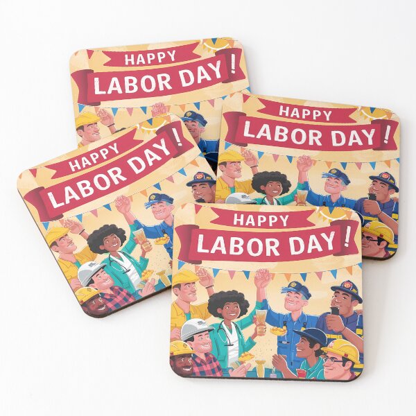 Item preview, Happy Labor Day: Together in Work and Play 5 designed and sold by Jonathan  Gillette.