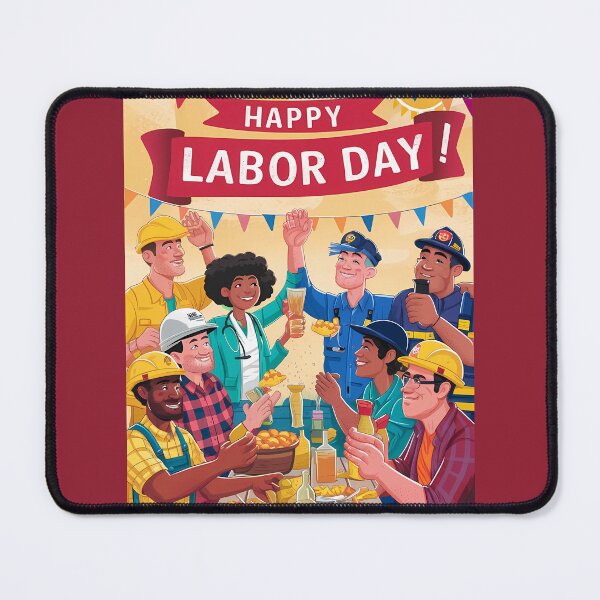Item preview, Happy Labor Day: Together in Work and Play 5 designed and sold by Jonathan Gillette.