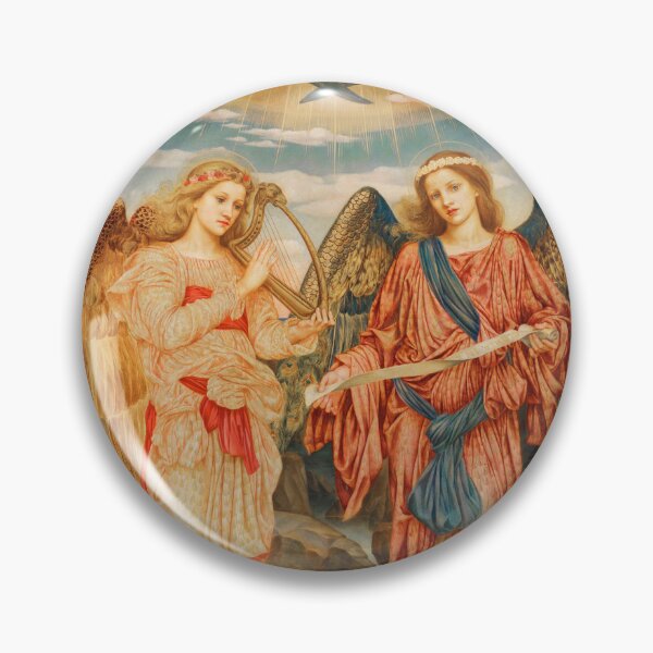 Item preview, Evelyn De Morgan (1855-1919), Gloria in Excelsis, 1893 designed and sold by Vintage Designs +.