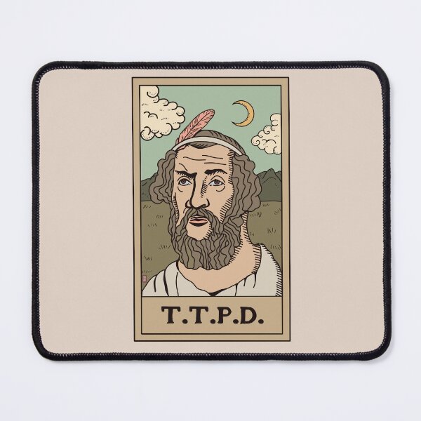 Item preview, GREEK TORTURED POET TAROT STICKER POSTER designed and sold by aydapadi.
