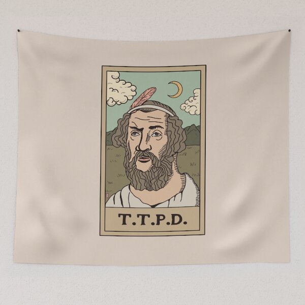 Item preview, GREEK TORTURED POET TAROT STICKER POSTER designed and sold by aydapadi.
