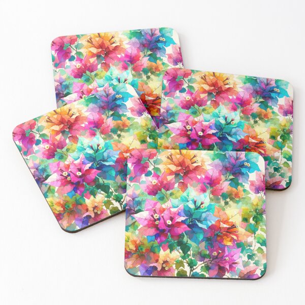 Item preview, bougainvillea watercolor designed and sold by masaru-sato.