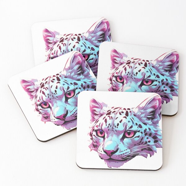 Item preview, Snow Leopard face  designed and sold by LevCreates.