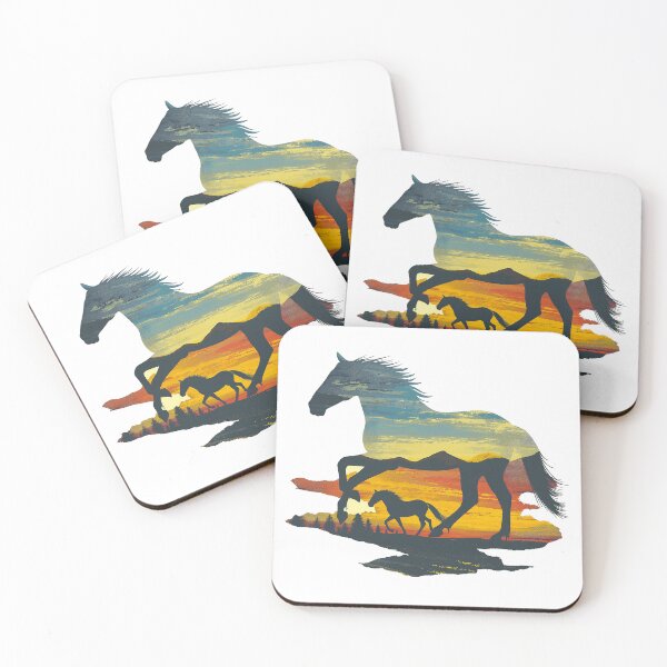 Item preview, Wild horses designed and sold by Wild-Co.
