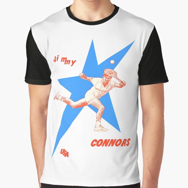 Item preview, Jimmy Connors USA tennis star designed and sold by retropetrol.