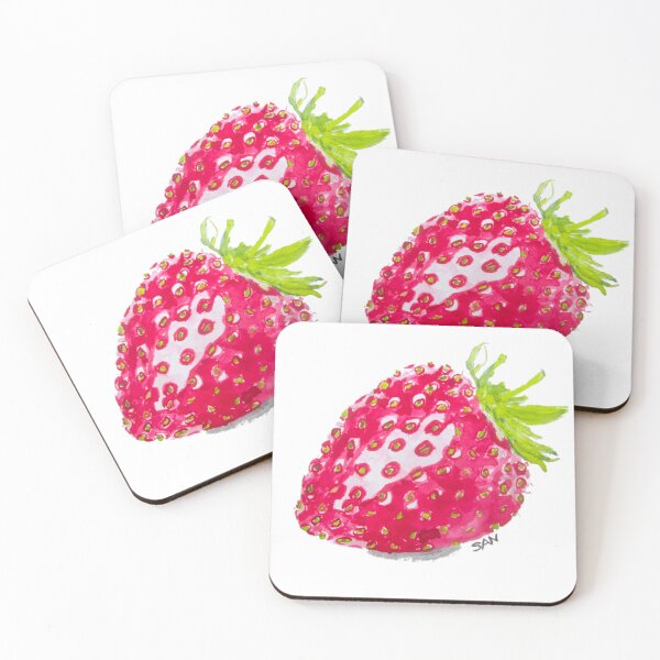 Item preview, Strawberry Watercolor designed and sold by TurnipWilson.