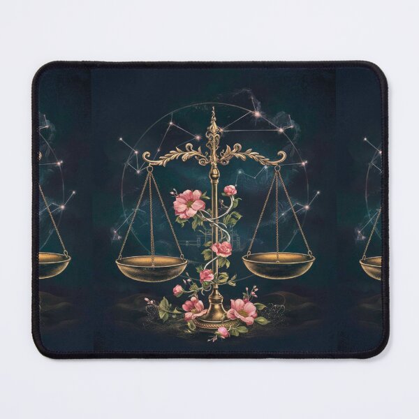 Item preview, Libra Astrology. Zodiac sign, Libra symbol, dark fantasy designed and sold by ZodiacWonders.