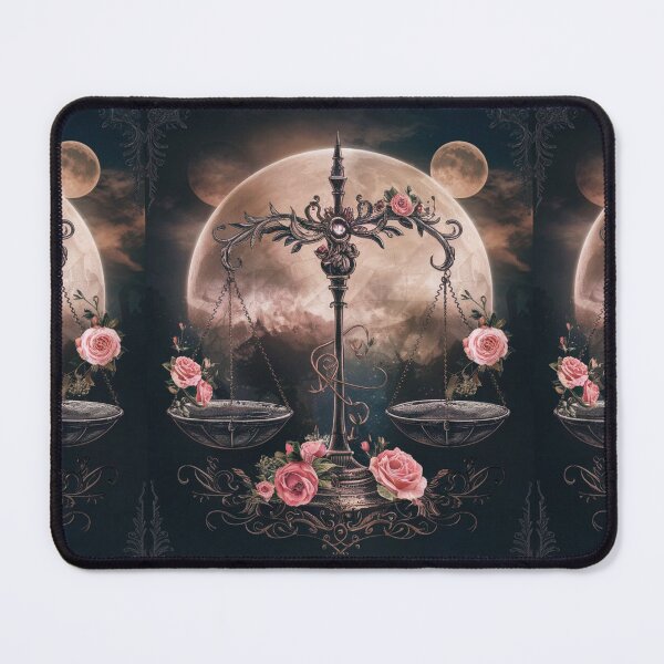 Item preview, Libra Astrology. Zodiac sign, Libra symbol, dark fantasy designed and sold by ZodiacWonders.