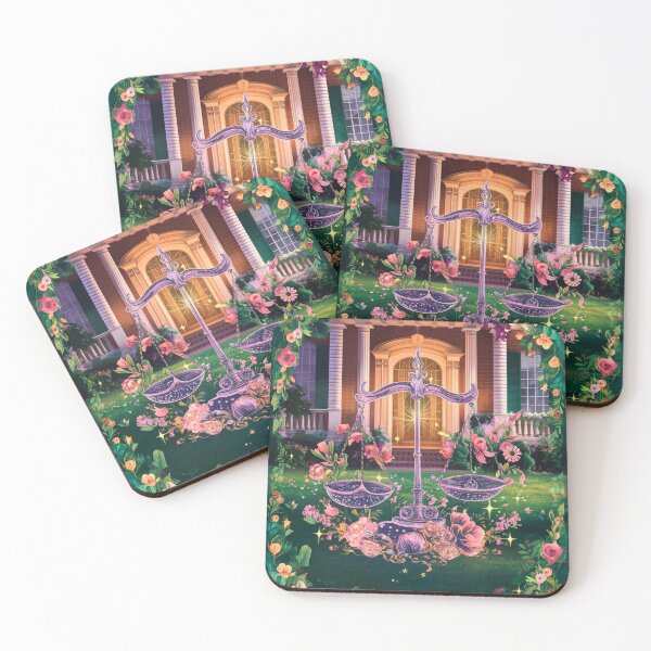 Item preview, Libra Astrology. Zodiac sign, Libra symbol, floral designed and sold by ZodiacWonders.