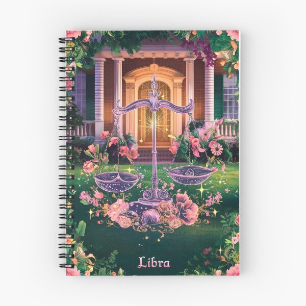 Item preview, Libra Astrology. Zodiac sign, Libra symbol, floral designed and sold by ZodiacWonders.