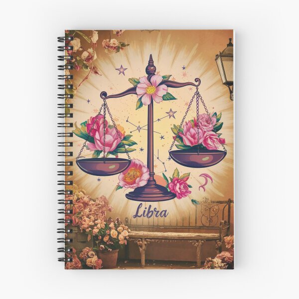 Item preview, Libra Astrology. Zodiac sign, Libra symbol, floral designed and sold by ZodiacWonders.