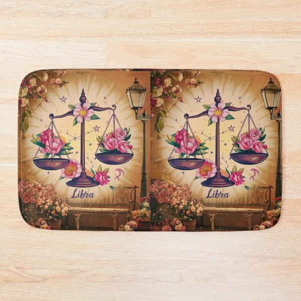 Item preview, Libra Astrology. Zodiac sign, Libra symbol, floral designed and sold by ZodiacWonders.