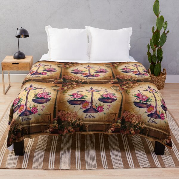 Item preview, Libra Astrology. Zodiac sign, Libra symbol, floral designed and sold by ZodiacWonders.