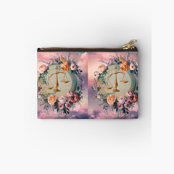 Item preview, Libra Astrology. Zodiac sign, Libra symbol, floral designed and sold by ZodiacWonders.