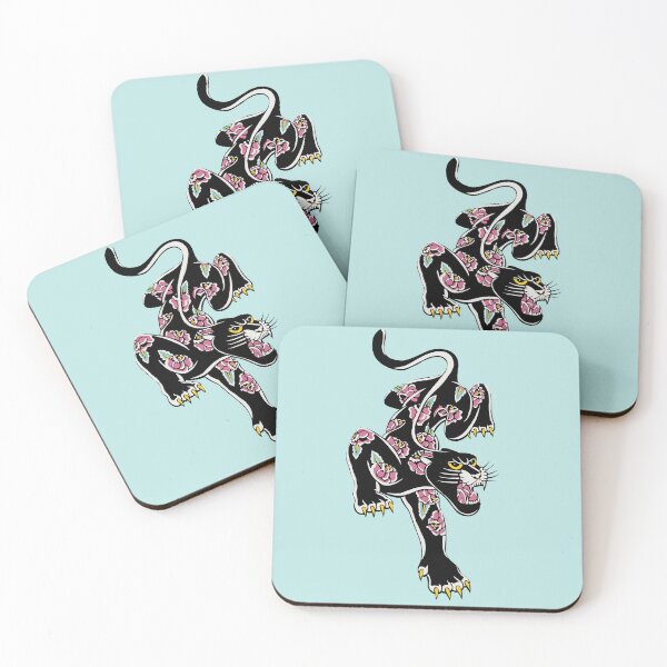 Item preview, Traditonal tattoo Panther phone case  designed and sold by SaySomethingUK.