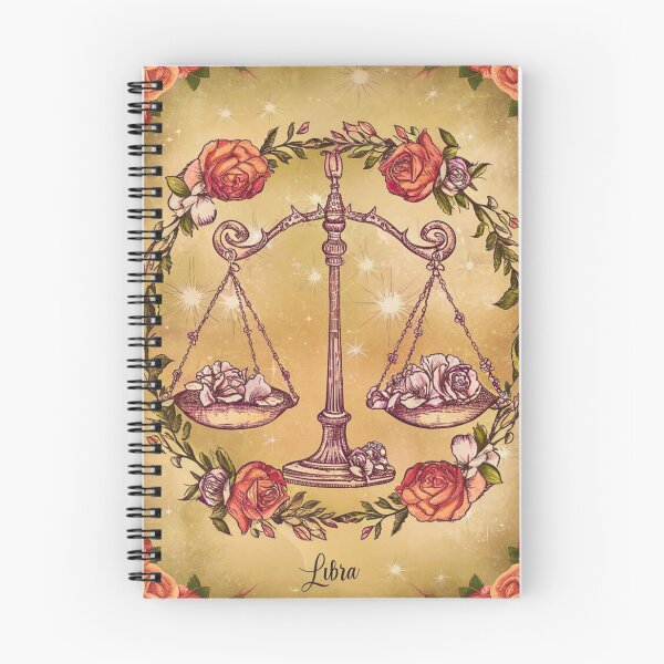 Item preview, Libra Astrology. Zodiac sign, Libra symbol, floral designed and sold by ZodiacWonders.
