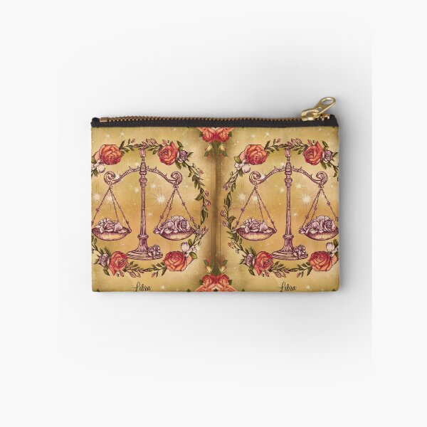 Item preview, Libra Astrology. Zodiac sign, Libra symbol, floral designed and sold by ZodiacWonders.