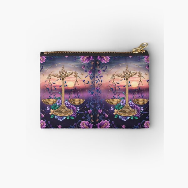Item preview, Libra Astrology. Zodiac sign, Libra symbol, floral designed and sold by ZodiacWonders.