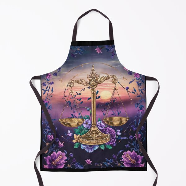 Item preview, Libra Astrology. Zodiac sign, Libra symbol, floral designed and sold by ZodiacWonders.