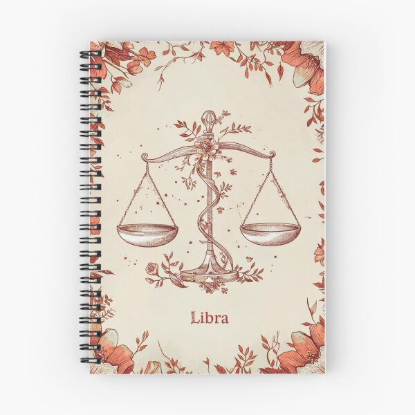 Item preview, Libra Astrology. Zodiac sign, Libra symbol, floral designed and sold by ZodiacWonders.