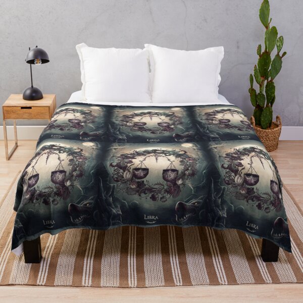 Item preview, Libra Astrology. Zodiac sign, Libra symbol, dark fantasy designed and sold by ZodiacWonders.