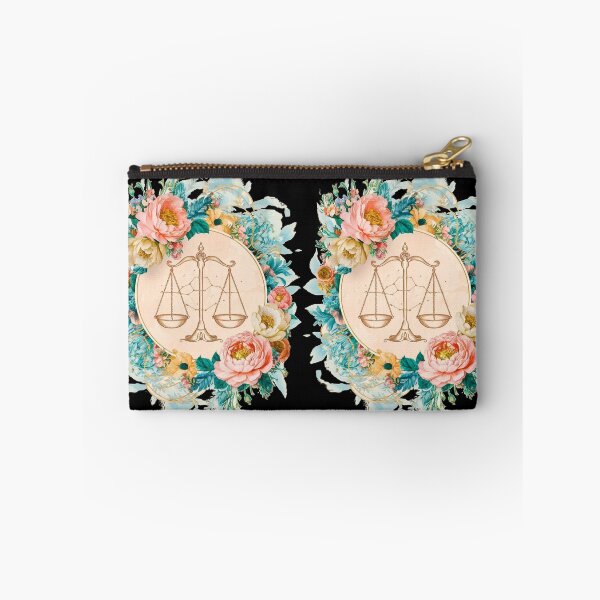 Item preview, Libra Astrology. Zodiac sign, Libra symbol, floral designed and sold by ZodiacWonders.