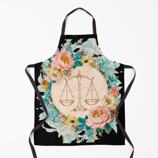 Item preview, Libra Astrology. Zodiac sign, Libra symbol, floral designed and sold by ZodiacWonders.