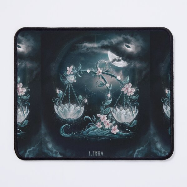 Item preview, Libra Astrology. Zodiac sign, Libra symbol, dark fantasy designed and sold by ZodiacWonders.
