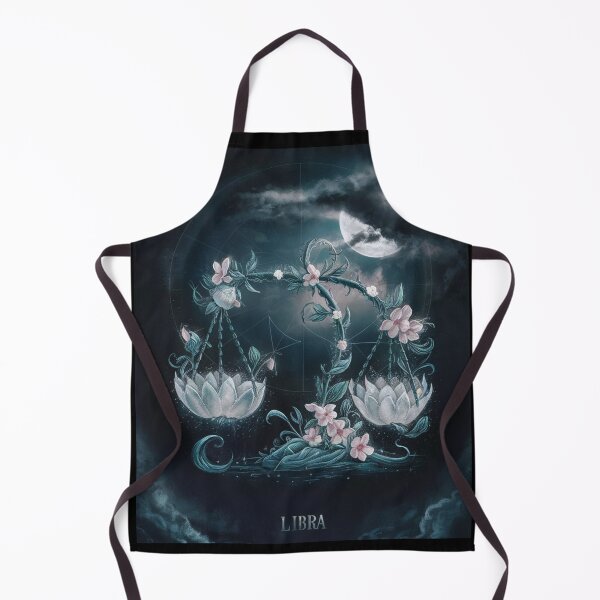 Item preview, Libra Astrology. Zodiac sign, Libra symbol, dark fantasy designed and sold by ZodiacWonders.