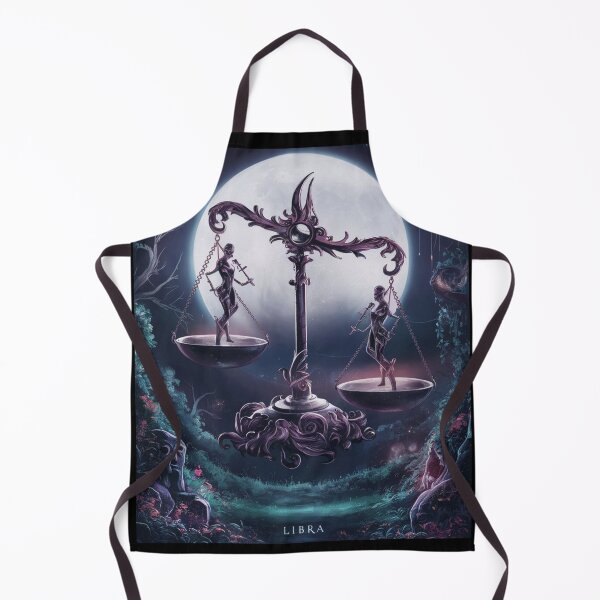 Item preview, Libra Astrology. Zodiac sign, Libra symbol, dark fantasy designed and sold by ZodiacWonders.