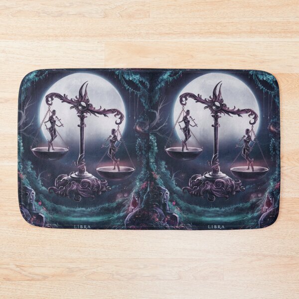 Item preview, Libra Astrology. Zodiac sign, Libra symbol, dark fantasy designed and sold by ZodiacWonders.