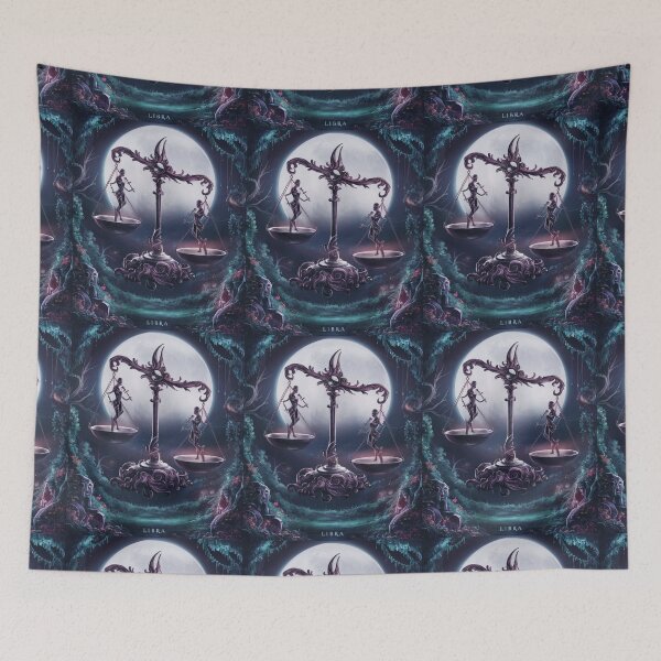 Item preview, Libra Astrology. Zodiac sign, Libra symbol, dark fantasy designed and sold by ZodiacWonders.