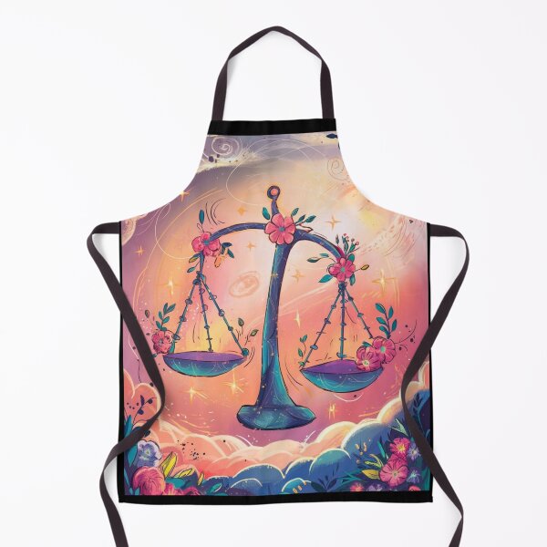 Item preview, Libra Astrology. Zodiac sign, Libra symbol, floral designed and sold by ZodiacWonders.