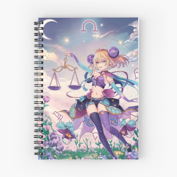 Item preview, Libra Astrology. Zodiac sign, Libra symbol, anime girl designed and sold by ZodiacWonders.