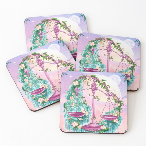 Item preview, Libra Astrology. Zodiac sign, Libra symbol, floral designed and sold by ZodiacWonders.