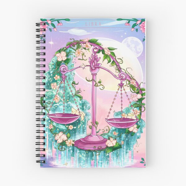 Item preview, Libra Astrology. Zodiac sign, Libra symbol, floral designed and sold by ZodiacWonders.