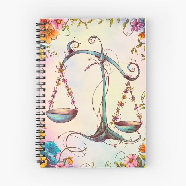 Item preview, Libra Astrology. Zodiac sign, Libra symbol, floral designed and sold by ZodiacWonders.