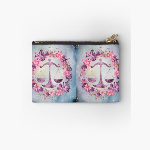 Item preview, Libra Astrology. Zodiac sign, Libra symbol, floral designed and sold by ZodiacWonders.