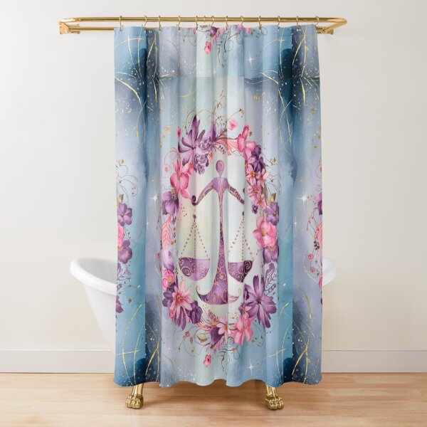 Item preview, Libra Astrology. Zodiac sign, Libra symbol, floral designed and sold by ZodiacWonders.