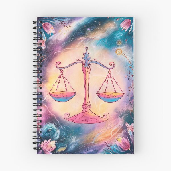 Item preview, Libra Astrology. Zodiac sign, Libra symbol, floral designed and sold by ZodiacWonders.