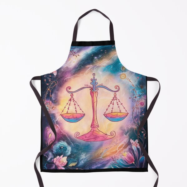 Item preview, Libra Astrology. Zodiac sign, Libra symbol, floral designed and sold by ZodiacWonders.